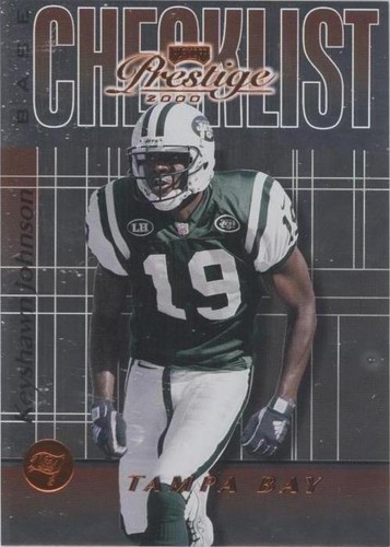 2000 Playoff Prestige Keyshawn Johnson #CL29