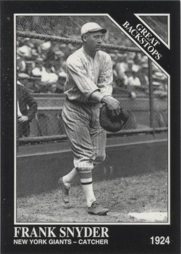 1993 The Sporting News Conlon Collection - Frank Snyder #870