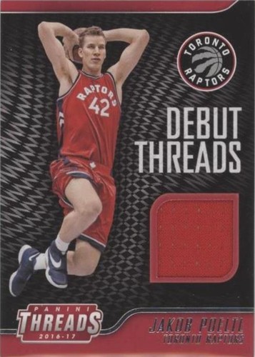 2016-17 Panini Threads - Jakob Poeltl #7