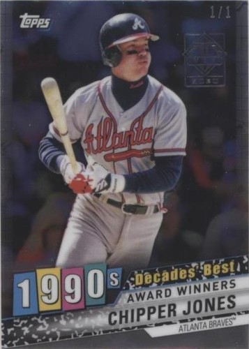 2020 Topps - Chipper Jones #DBC-67