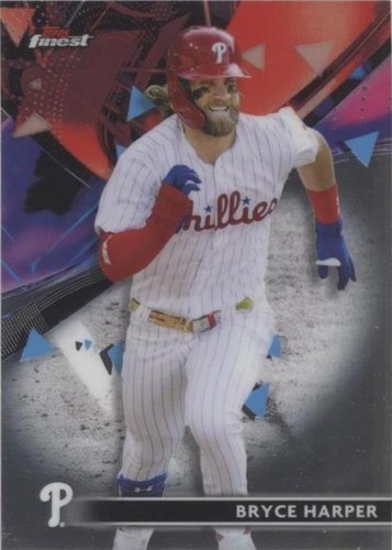 2021 Topps Finest - Bryce Harper #100