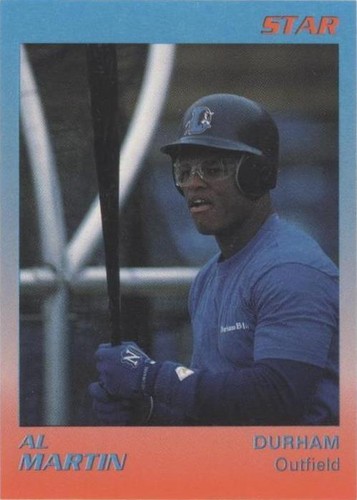 1989 Star Durham Bulls Blue/Orange - Al Martin #15