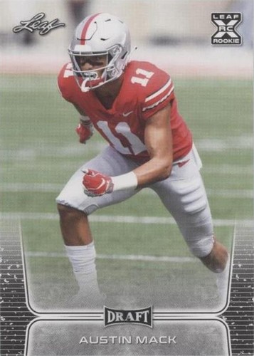 2020 Leaf Draft Austin Mack #19