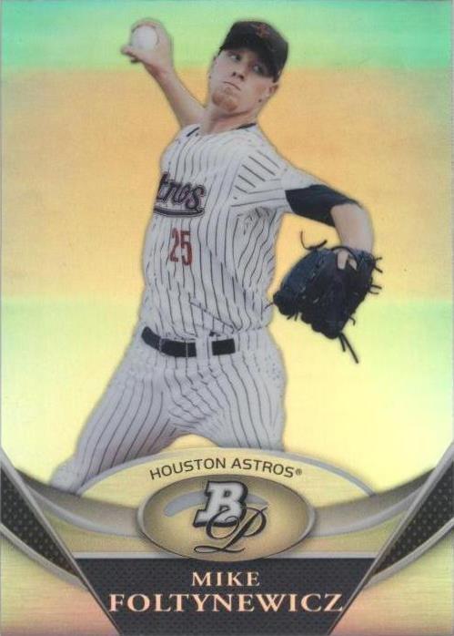2011 Bowman Platinum - Mike Foltynewicz #BPP48