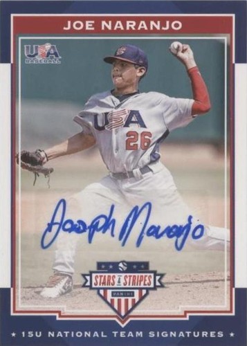 2017 Panini USA Baseball Stars & Stripes - Joe Naranjo #14