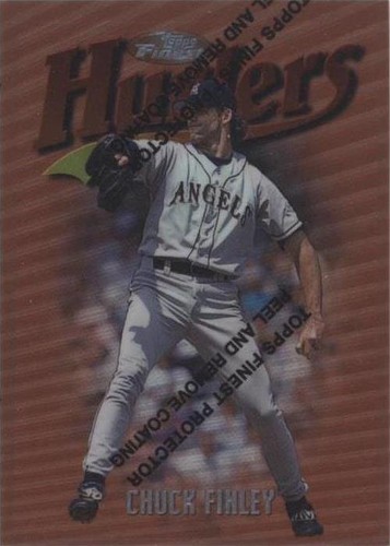 1997 Topps Finest - Chuck Finley #53