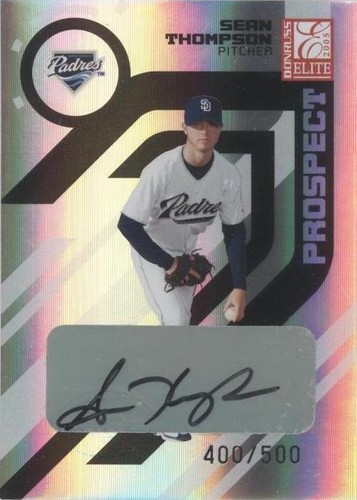 2005 Donruss Elite - Sean Thompson #191