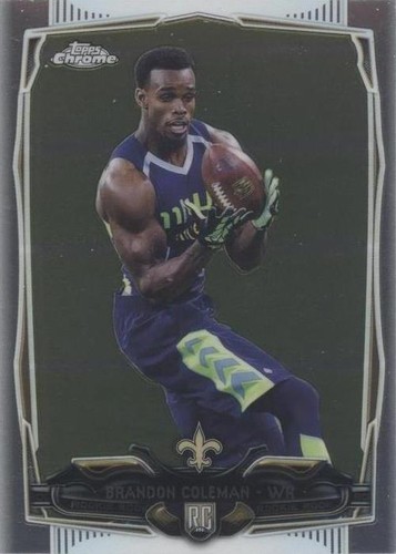 2014 Topps Chrome Brandon Coleman #147