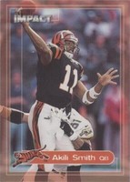 2000 Skybox Impact Akili Smith #89
