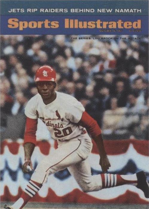 Fleer Sports Illustrated World Series Fever 1998 - Lou Brock #6
