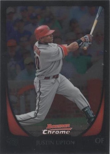 2011 Bowman Chrome - Justin Upton #54