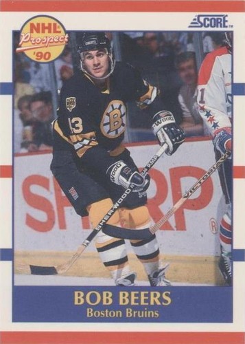 1990-91 Score - Bob Beers #385