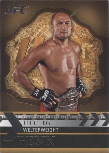 2011 Topps UFC Title Shot - B.J. Penn #CC-37