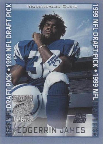 1999 Topps Season Opener Edgerrin James #155