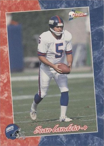 1993 Pacific Sean Landeta #48