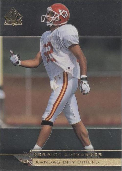 1998 SP Authentic Derrick Alexander #81