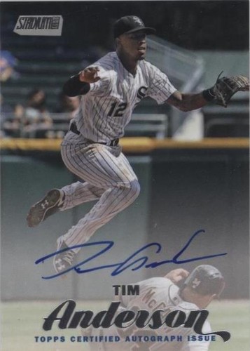 2017 Topps Stadium Club - Tim Anderson #SCA-TAN
