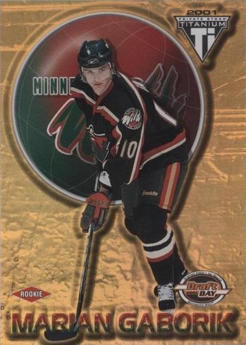 2000-01 Pacific Private Stock Titanium Draft Edition - Marian Gaborik #126
