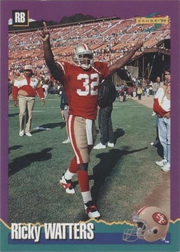 1994 Score Ricky Watters #121