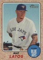 2017 Topps Heritage High Number - Mat Latos #527