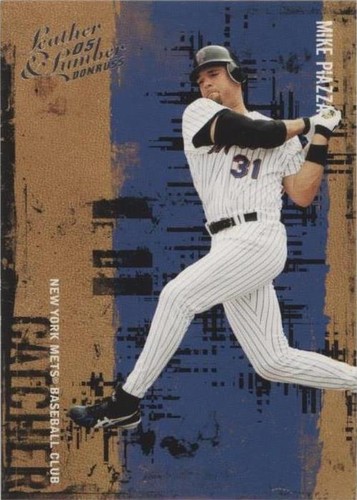 2005 Donruss Leather & Lumber - Mike Piazza #102