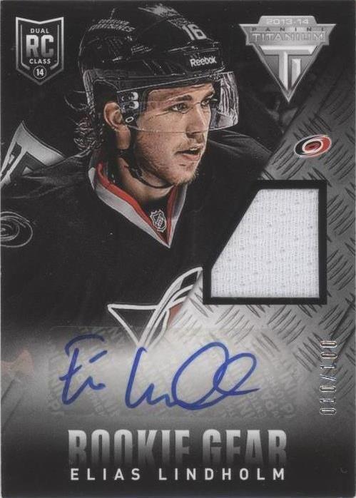 2013-14 Panini Rookie Anthology - Elias Lindholm #RA-ELI