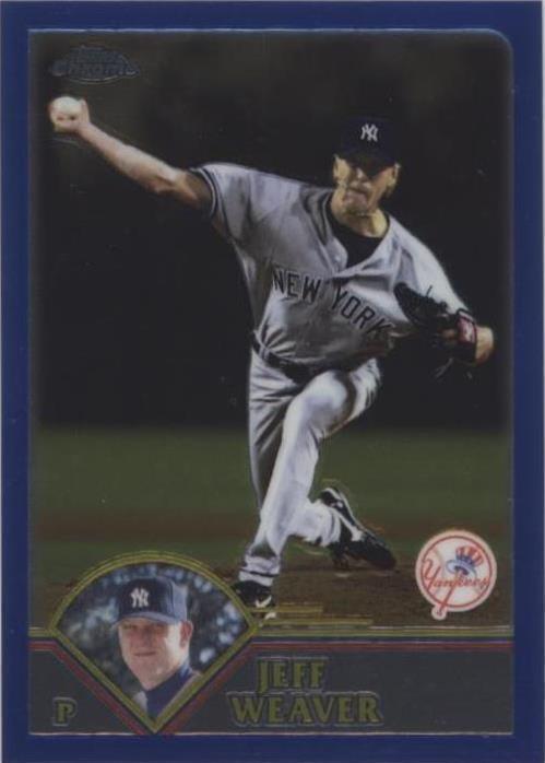 Topps Chrome 2003 - Jeff Weaver #348