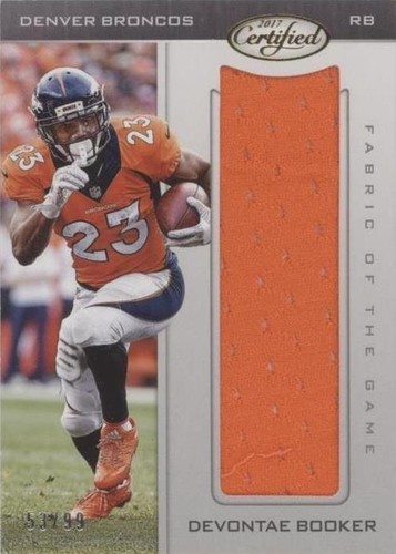 2017 Panini Certified Devontae Booker #FG-DB