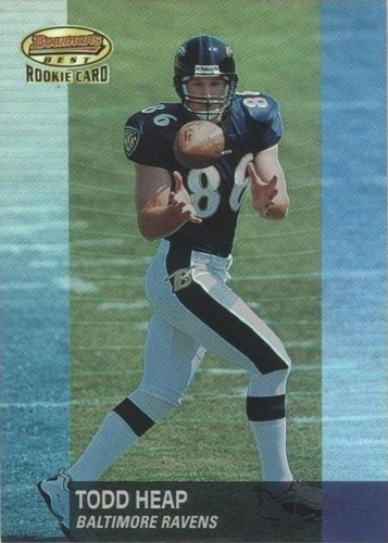 2001 Bowman's Best Todd Heap #136