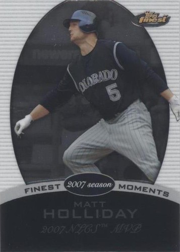 2008 Topps Finest - Matt Holliday #FM-MH