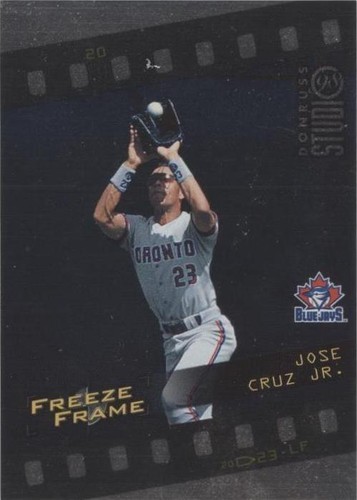 1998 Donruss Studio - Jose Cruz Jr. #20