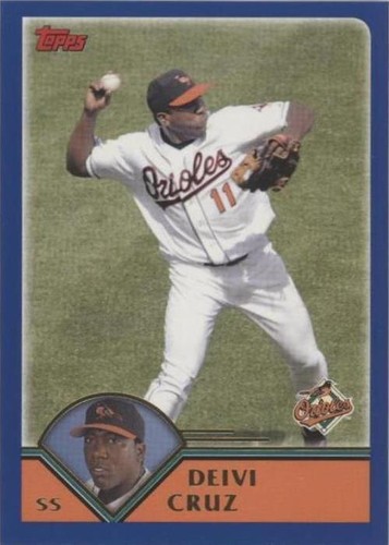 2003 Topps Traded & Rookies - Deivi Cruz #T68