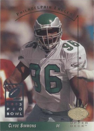 1993 Upper Deck SP Clyde Simmons #207
