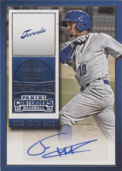 Panini Contenders 2015 - Franklin Barreto #19