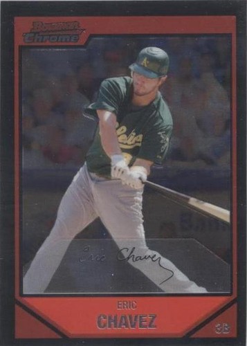 2007 Bowman Chrome - Eric Chavez #105