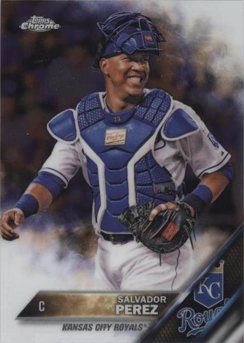 2016 Topps Chrome - Salvador Perez #6