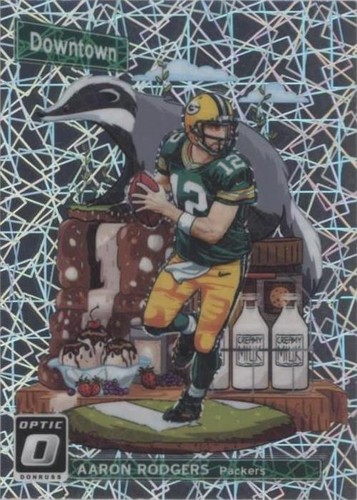 2018 Donruss Optic Aaron Rodgers #DT-5