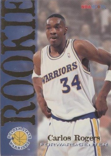 Carlos Rogers 1994-95 NBA Hoops Rookie Card #327 | eBay