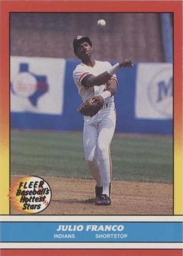 1988 Fleer Baseball's Hottest Stars - Julio Franco #11