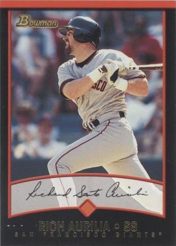 2001 Bowman - Rich Aurilia #123