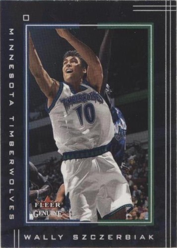 2001-02 Fleer Genuine - Wally Szczerbiak #2