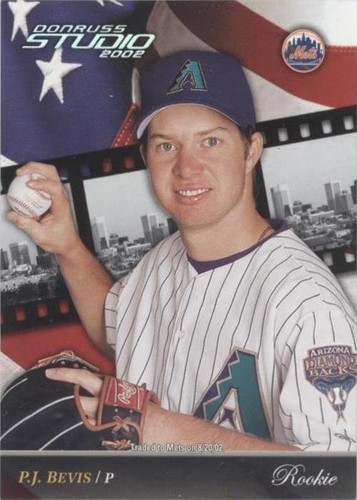 2002 Donruss Studio - P.J. Bevis #258