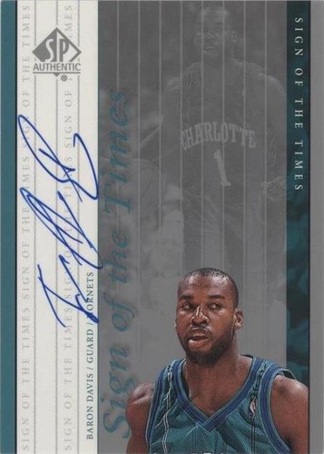 1999-00 SP Authentic - Baron Davis #BD