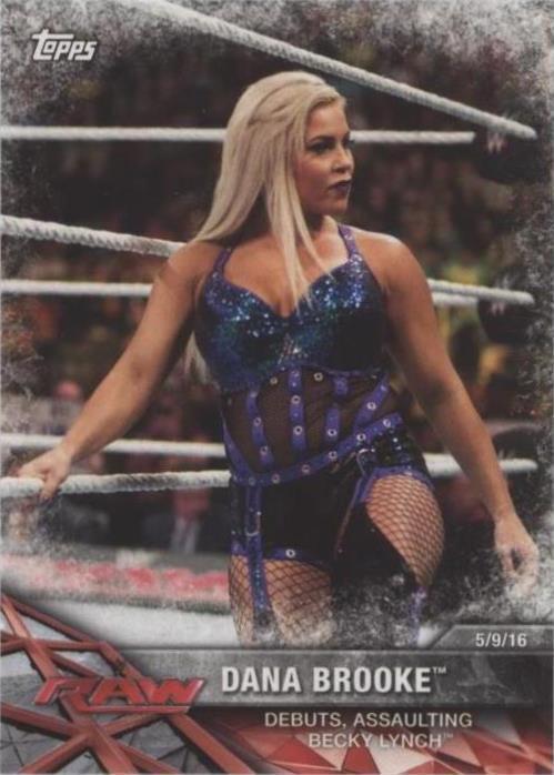 2017 Topps WWE Road to Wrestlemania - Dana Brooke #84