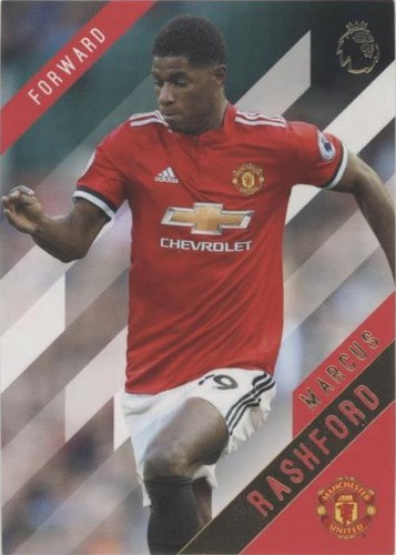 2017-18 Topps Premier League Gold Marcus Rashford #90