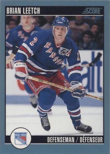 1992-93 Score Canadian - Brian Leetch #375