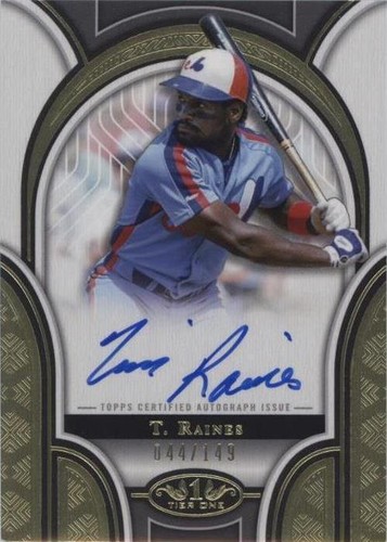 2023 Topps Tier One - Tim Raines #PPA-TR