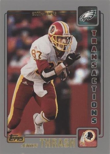 2001 Topps James Thrash #72