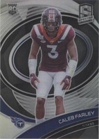 2021 Panini Spectra Caleb Farley #190