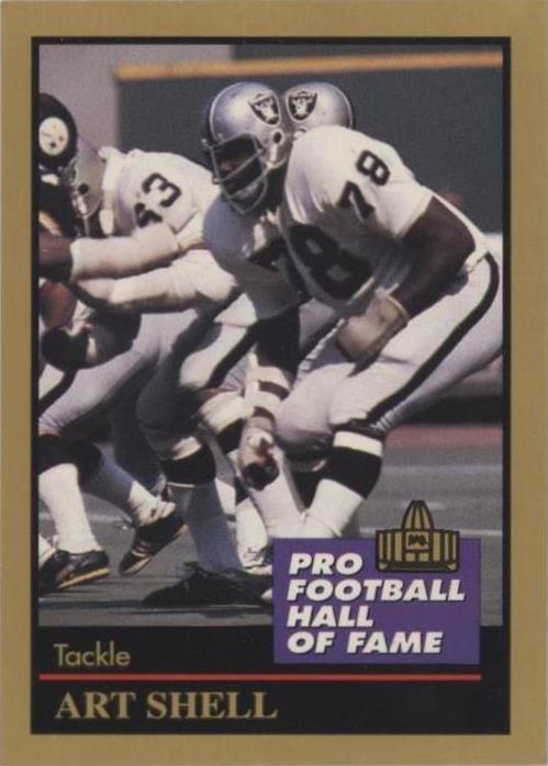 1991 Enor Pro Football Hall of Fame Art Shell #128